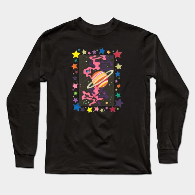 Of all the stars in the sky, if you love it put a ring on it! Long Sleeve T-Shirt by Keatos